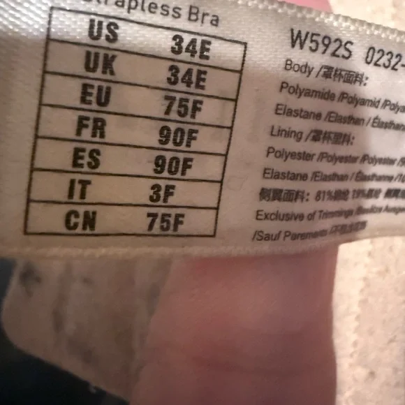 New/Used 11 Bra Bundle only $25 - Mostly DD/E/F Cups (Sizes 34-38) intimates - Picture 11 of 12